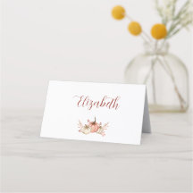 Thanksgiving Dinner Place Pumpkin Spice