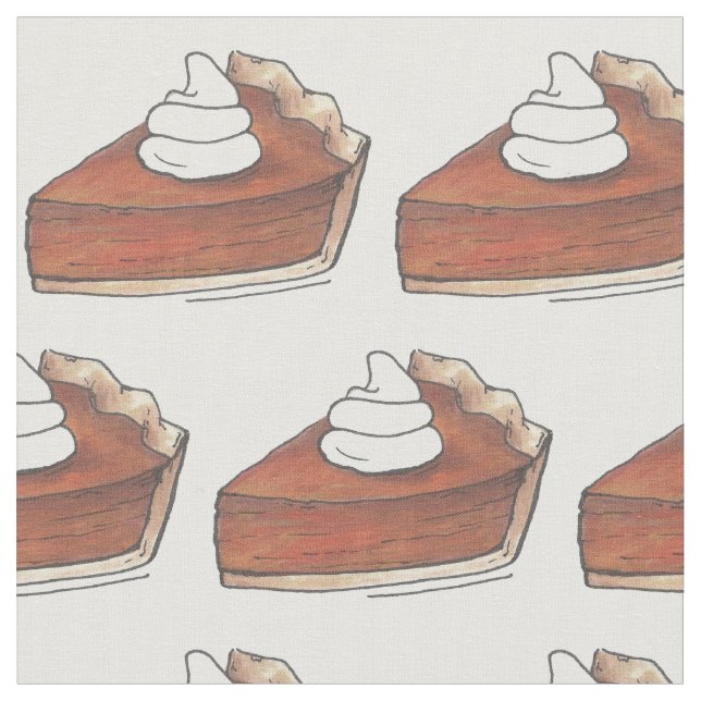 Thanksgiving Dinner Pumpkin Paj Slice Foodie Tyg (Närbild)