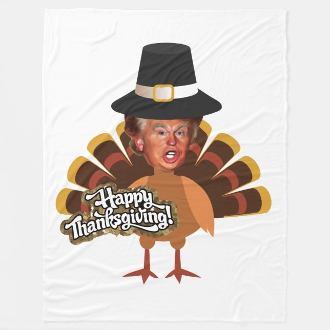 thanksgiving donald trumpturkey filt (Framsidan)