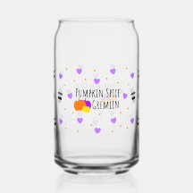 Thanksgiving Fall Pumpkin Spice Can Glass Wrap