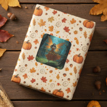Thanksgiving Fantasy Art på hösten