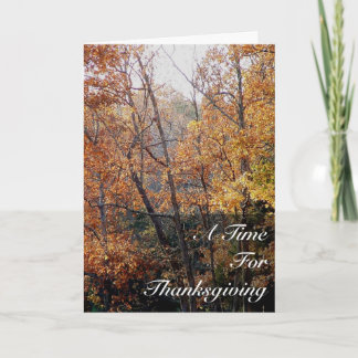 Thanksgiving: Fira säsongen! Helgkort