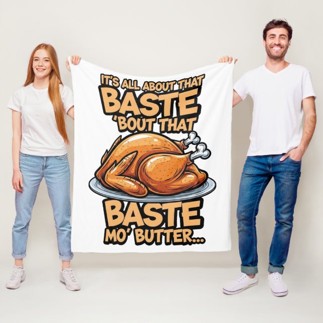 Thanksgiving Fleece Blanket (På plats)