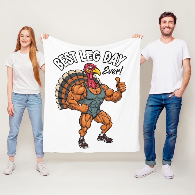 Thanksgiving Fleece Blanket (På plats)