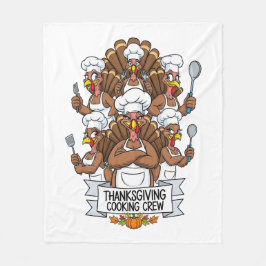 Thanksgiving Fleece Blanket