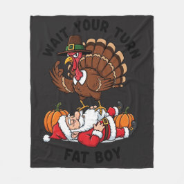 Thanksgiving Fleece Blanket