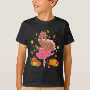 Thanksgiving Fo för Turkiet Dancing Ballet Älskare T Shirt