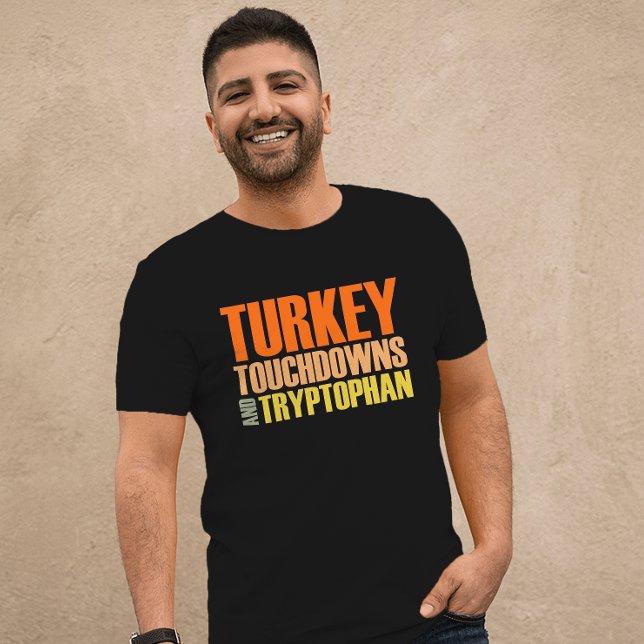 Thanksgiving Football Roligt T Shirt (Skapare uppladdad)