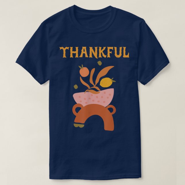 Thanksgiving för att matcha thanksgiving/Cute- T Shirt (Design framsida)