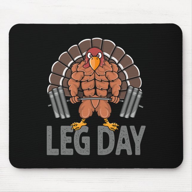 Thanksgiving för den berömda Leg Day Turkiet Deadl Musmatta (Framsidan)