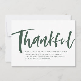 Thanksgiving för den moderna grönten - en trevlig