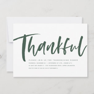 Thanksgiving för den moderna grönten - en trevlig