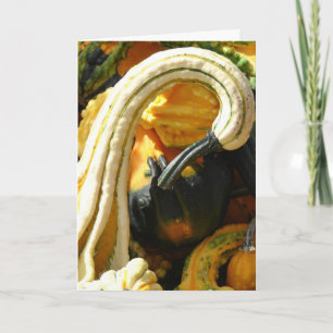 Thanksgiving för en vän, kurvor helgkort