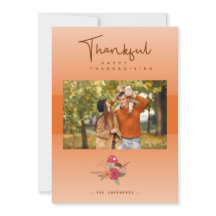 Thanksgiving för genomskinlighet i Orangen Fotofam