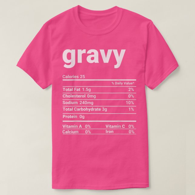 Thanksgiving för grova näringsfakturor t shirt (Design framsida)