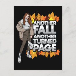 Thanksgiving för höstskörd för Pumpkin Spice Fall Vykort