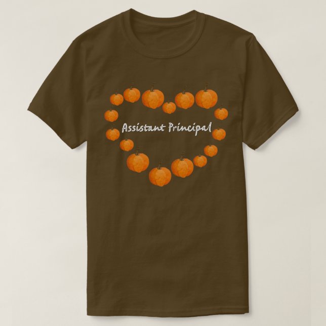 Thanksgiving för huvudassistent t shirt (Design framsida)