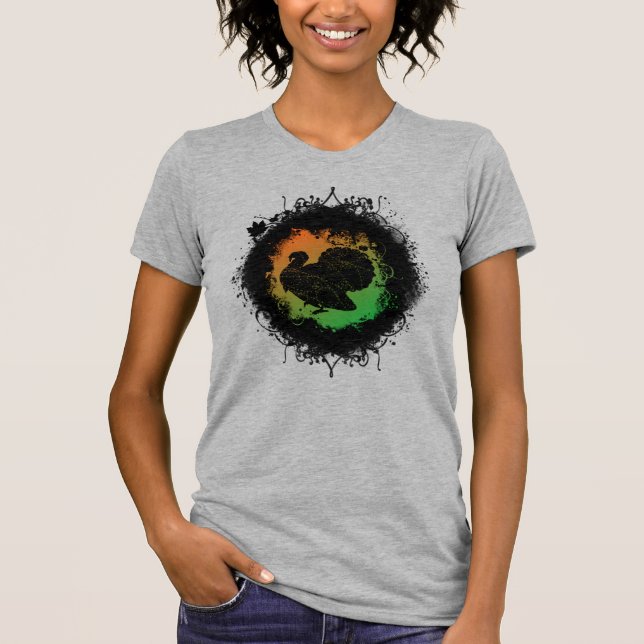 Thanksgiving för körning tee shirt (Framsida)