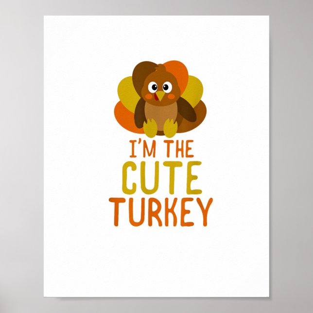 Thanksgiving för matchning av familj mellan luddig poster (Framsidan)