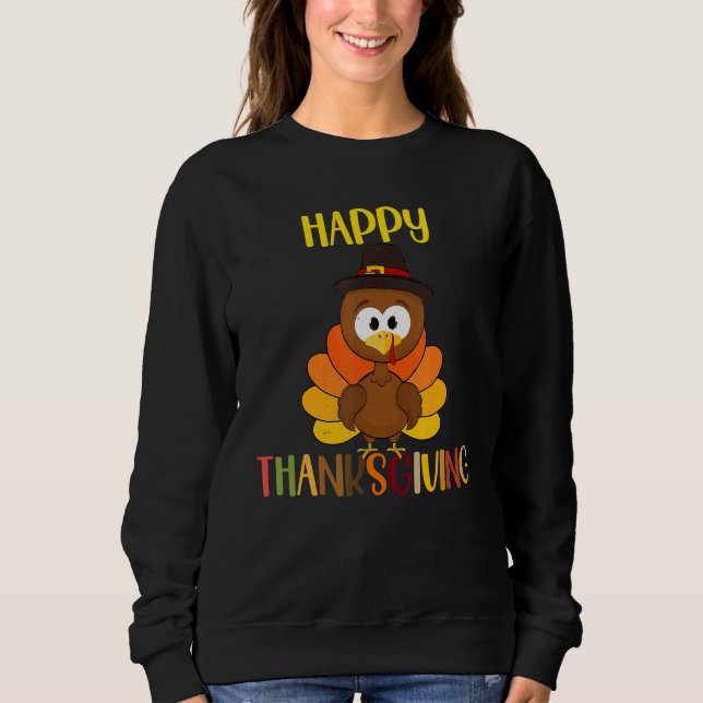 Thanksgiving för matchning av familjeklockor i lyc t shirt (Framsida)