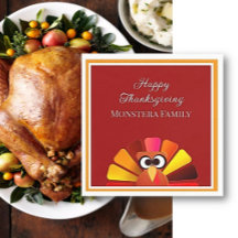Thanksgiving för personlig-familjen