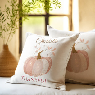 Thanksgiving för personlig - Pumpor Pumpkin Thankf Kudde
