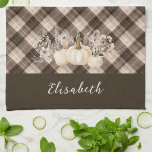 Thanksgiving för Rustic Farmhouse Kökshandduk