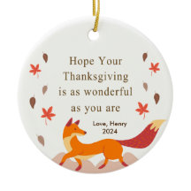 Thanksgiving för spalt till höger