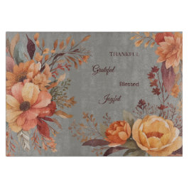 Thanksgiving för tacksam Grategul Blzed Blommigt