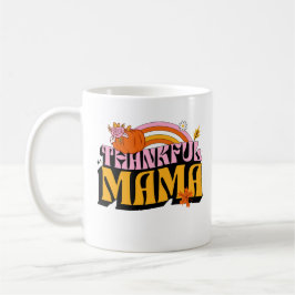 Thanksgiving för tacksam Mamma Pumpkin Season Cute Kaffemugg