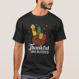 Thanksgiving för tacksamt Fredstecken T Shirt