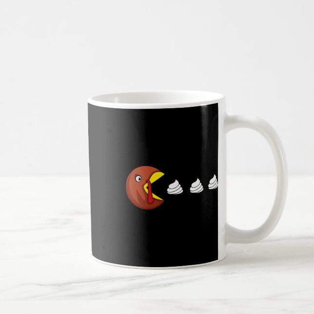 Thanksgiving för turkiskt pipspel-videospel kaffemugg (Höger)