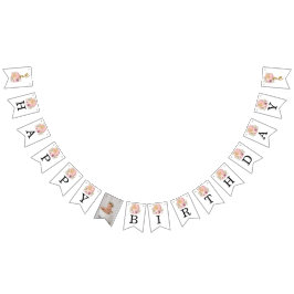 Thanksgiving Första födelsedag Pumpkin Vimplar