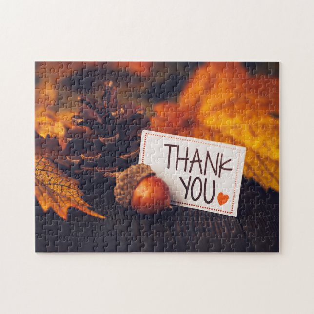 Thanksgiving Fotografi Komplex Jigszons Puzzles Pussel (Horisontell)