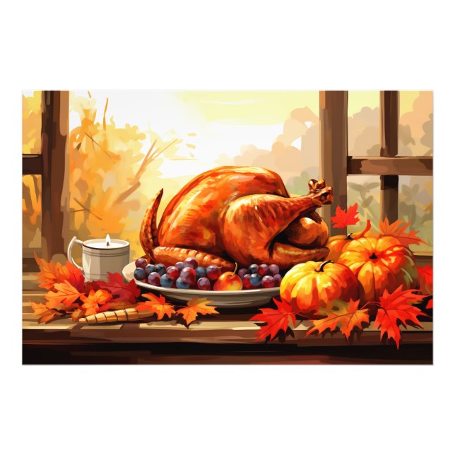 Thanksgiving Fototryck (Framsidan)