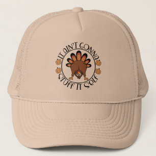 Thanksgiving Funny Gift it Aint Gonna Saker självt Keps