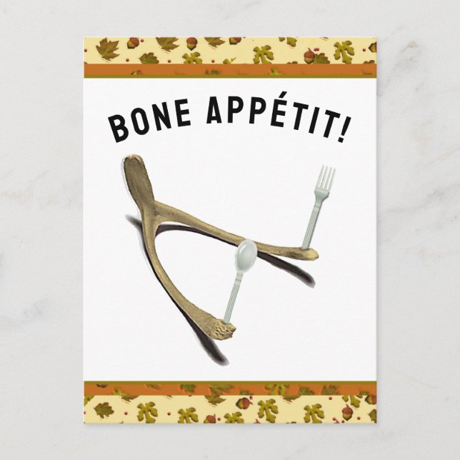 Thanksgiving Funny Helgdagskort Helg Vykort (Framsida)