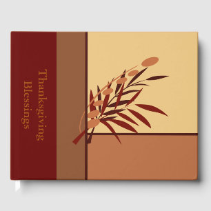 Thanksgiving Gathering Guestbook 2020 Gästböcker