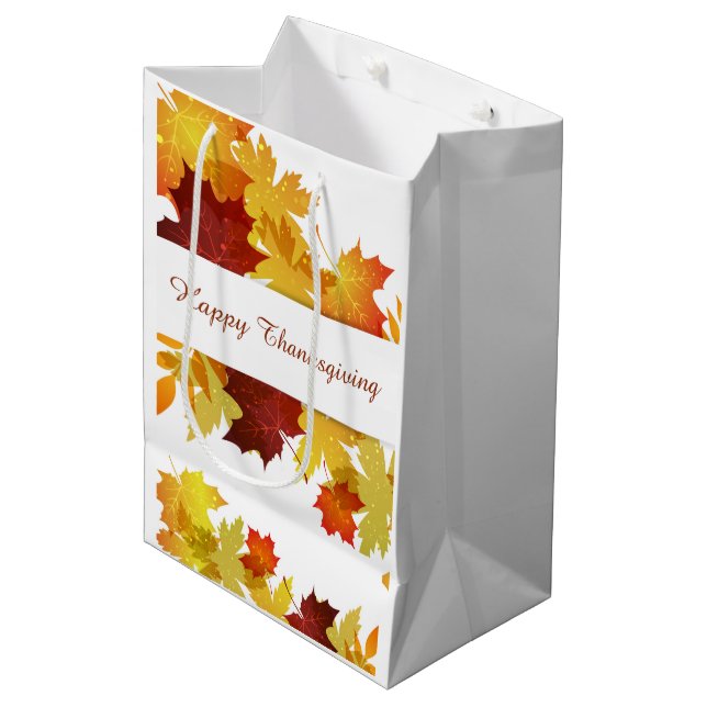 Thanksgiving Gift Bag (Framsidan Vinklad)