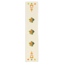 Thanksgiving Gnome och Höst löv på Beige