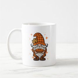 Thanksgiving Gnome With Pumpkin Pie Kaffemugg