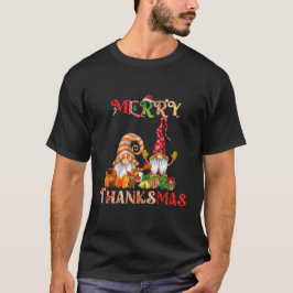 Thanksgiving God jul Thanksmas Gnomes T Shirt