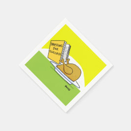 Thanksgiving God Jul Turkiet Informell Pappersservett