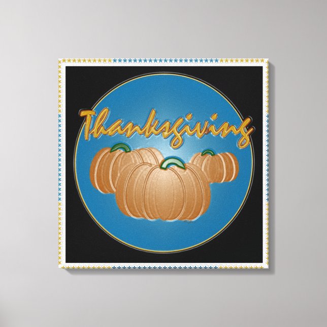 Thanksgiving Graphics Canvastryck (Framsida)