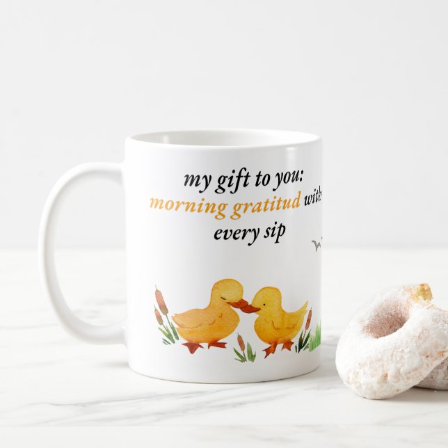 Thanksgiving Gratitude Mugg: A Thoughtght Gift Kaffemugg (Med munk)