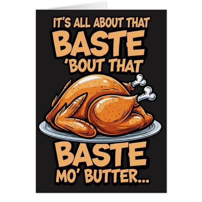 Thanksgiving Greeting Card Hälsningskort (Framsidan)