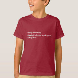 Thanksgiving Haiku Dikt T Shirt