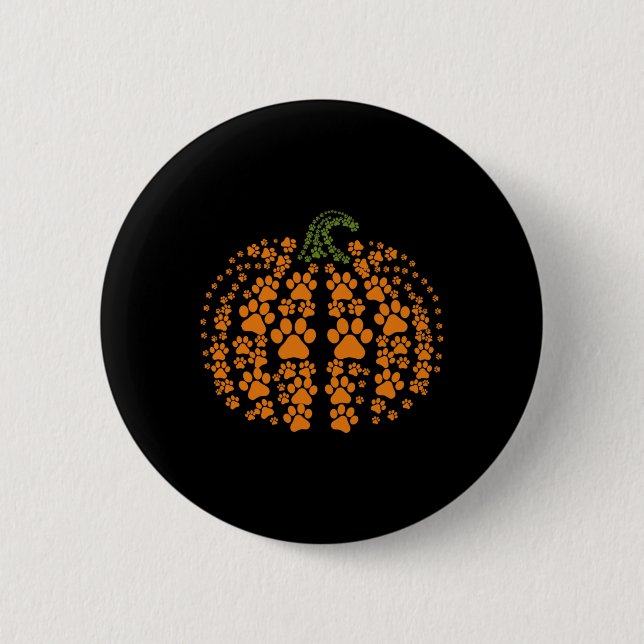 Thanksgiving Halloween Fall Cute Tass Pumpkin Pet Knapp (Framsida)