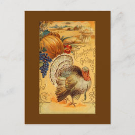 Thanksgiving Hälsning Helg Vykort