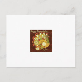 Thanksgiving Hälsning-vykort Helg Vykort